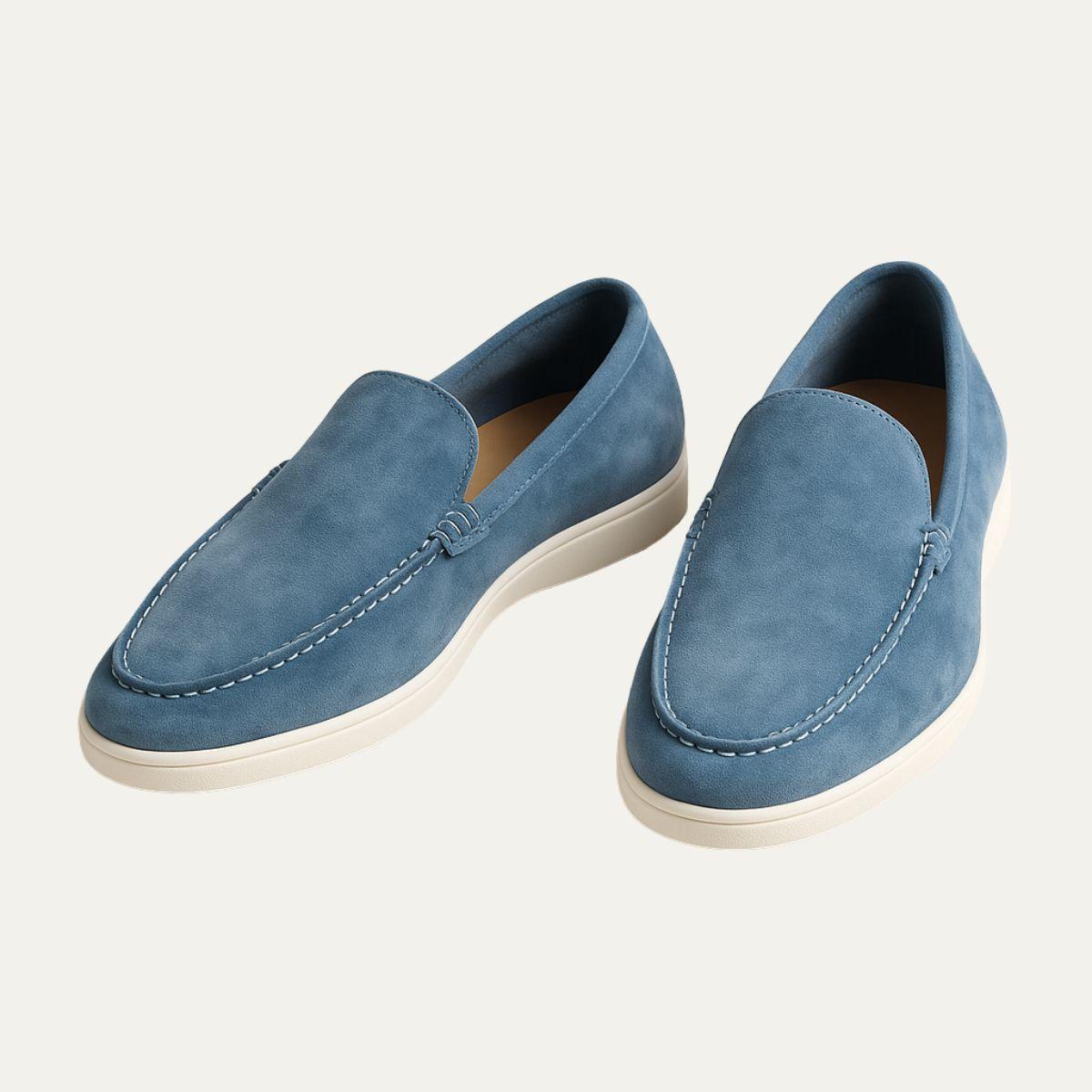 Helvano | Herren Wildleder-Slipper