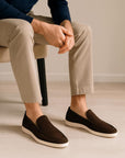 Helvano | Herren Wildleder-Slipper