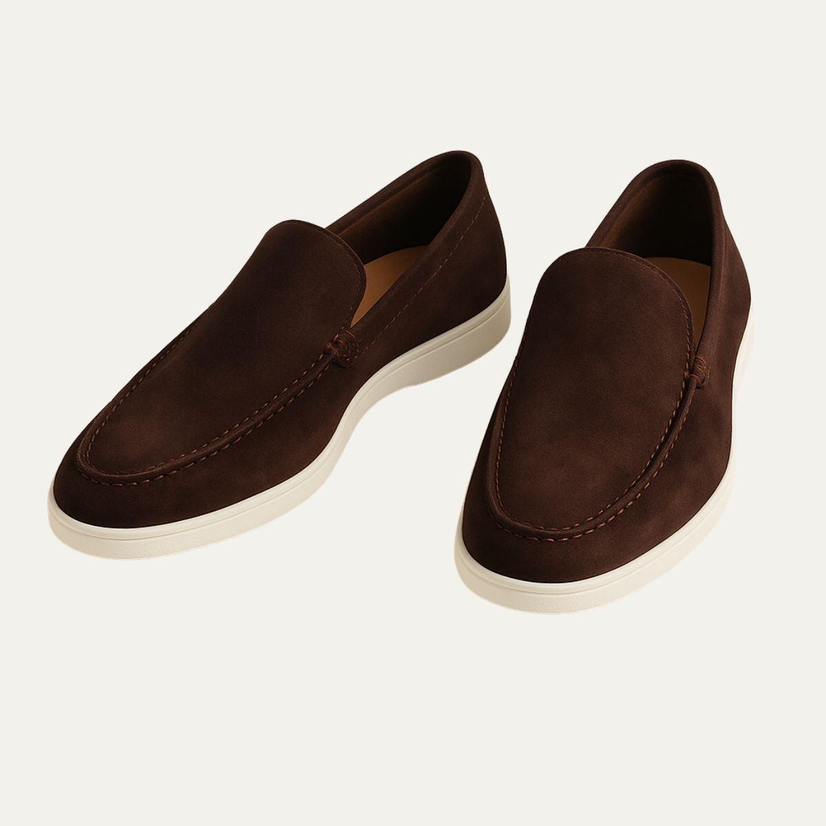 Helvano | Herren Wildleder-Slipper