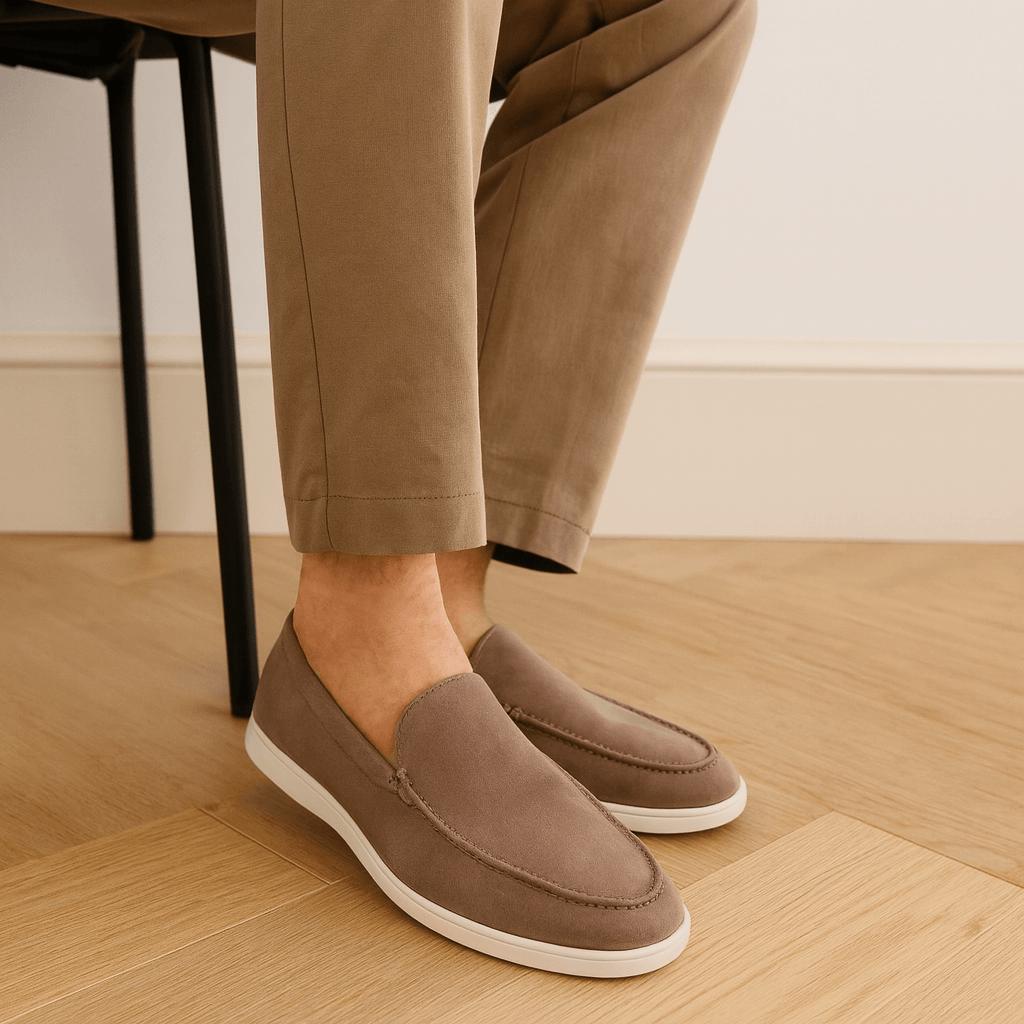 Helvano | Herren Wildleder-Slipper