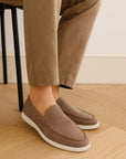 Helvano | Herren Wildleder-Slipper