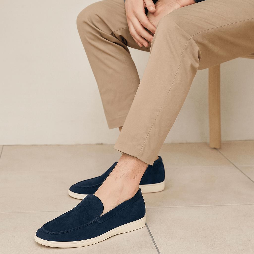 Helvano | Herren Wildleder-Slipper
