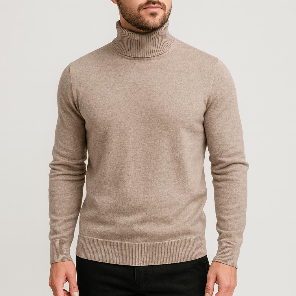 Helvano | Rollkragenpullover aus Baumwollmischung für Herren