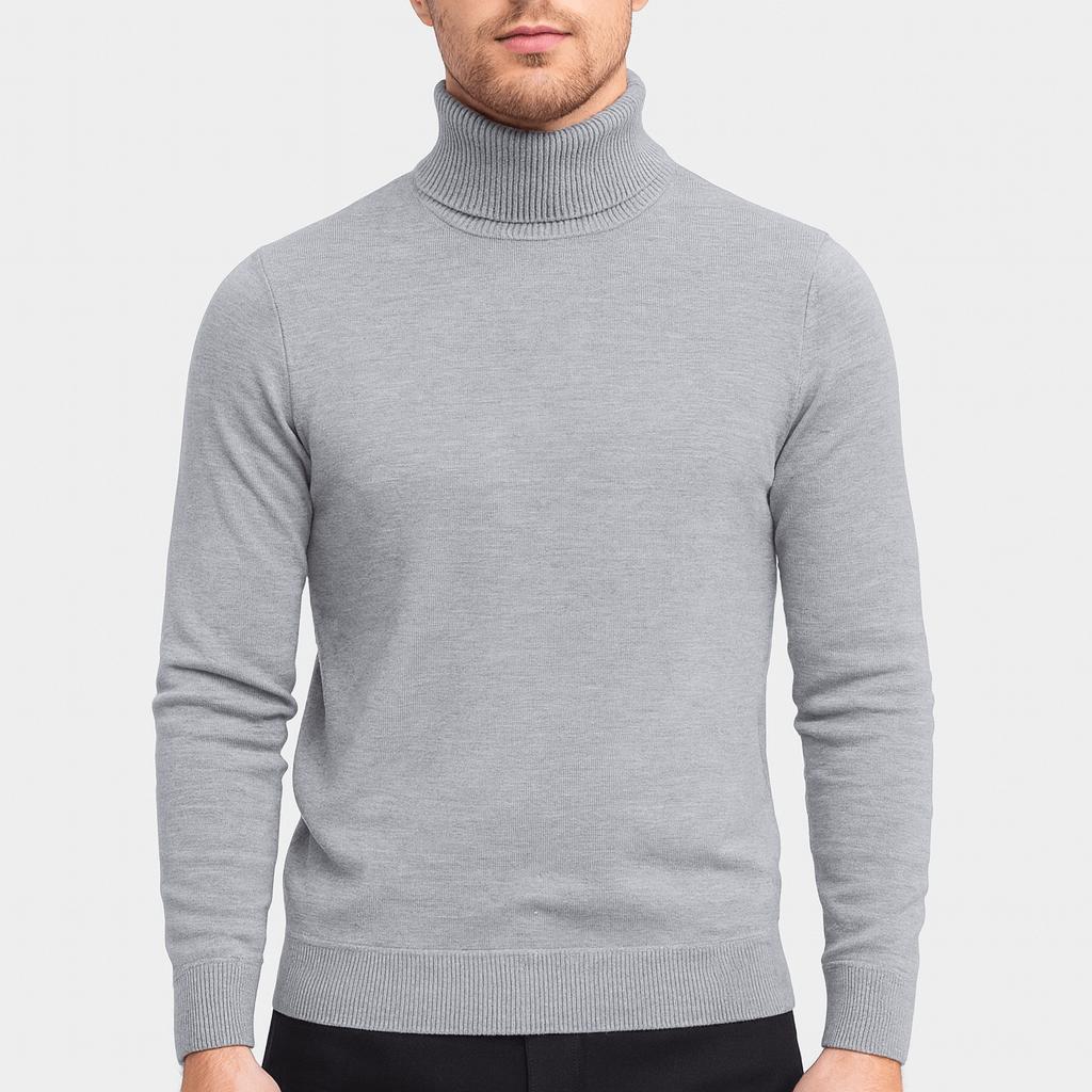 Helvano | Rollkragenpullover aus Baumwollmischung für Herren