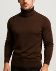 Helvano | Rollkragenpullover aus Baumwollmischung für Herren