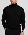 Helvano | Kaschmir-Rollkragenpullover für Herren