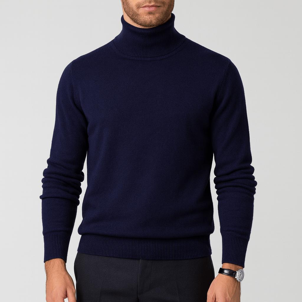Helvano | Kaschmir-Rollkragenpullover für Herren
