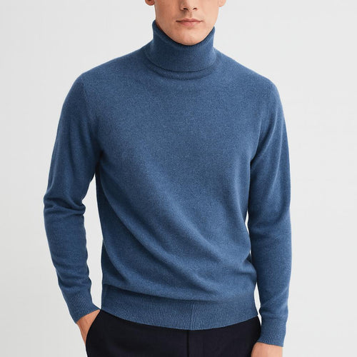 Helvano | Kaschmir-Rollkragenpullover für Herren
