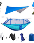 Helvano | Camping-Hängematte für 2 Personen mit Moskitonetz