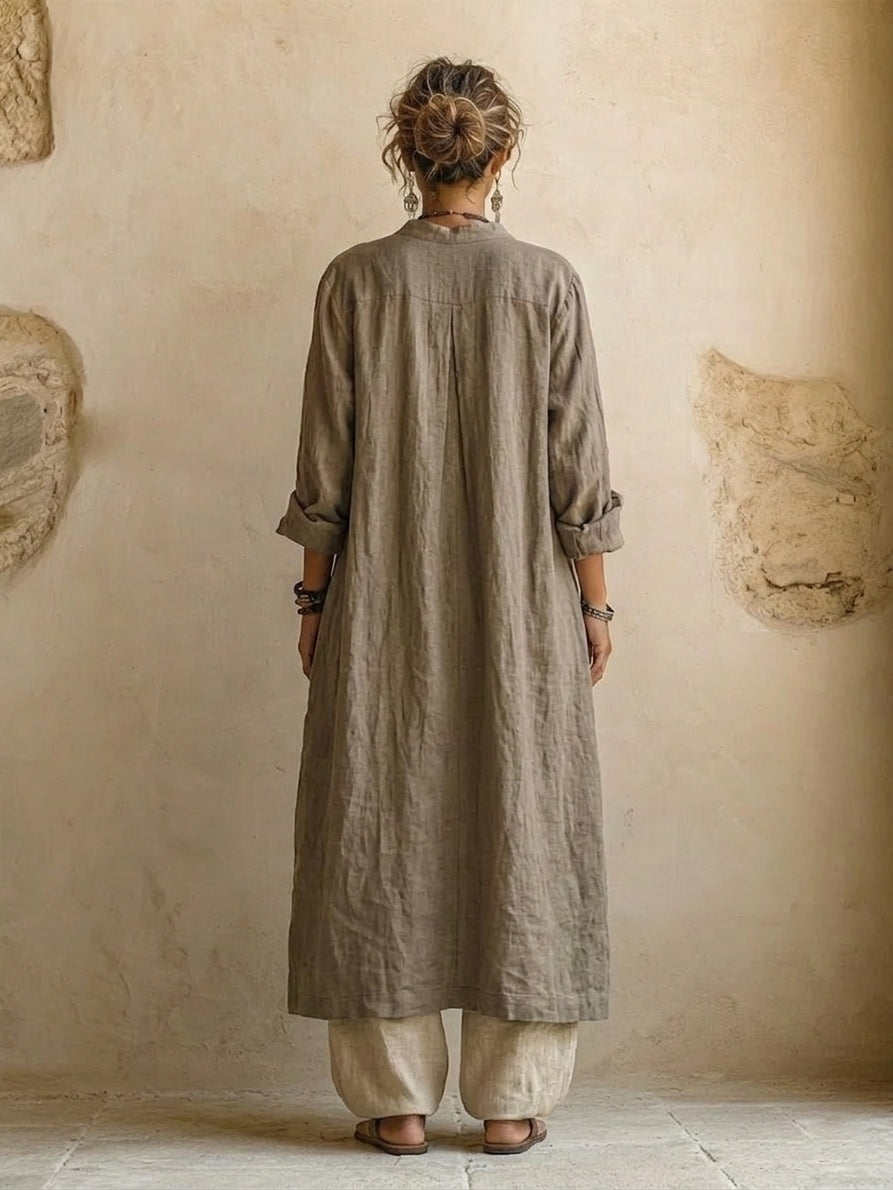 Helvano | Dreiteiliges Leinenset für Damen