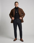 Helvano | Unisex Strickblazer im britischen Stil