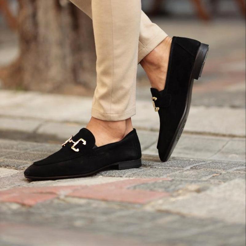 Helvano | Wildleder-Loafer für Damen mit Trensen-Detail