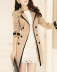Helvano | Langer Trenchcoat für Damen