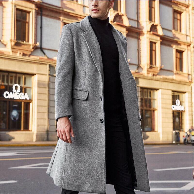 Helvano | Herren Wintermantel aus Wolle