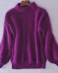 Helvano | Vintage Angora-Pullover für Damen