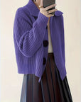 Helvano | Gerippter Strickpullover für Damen