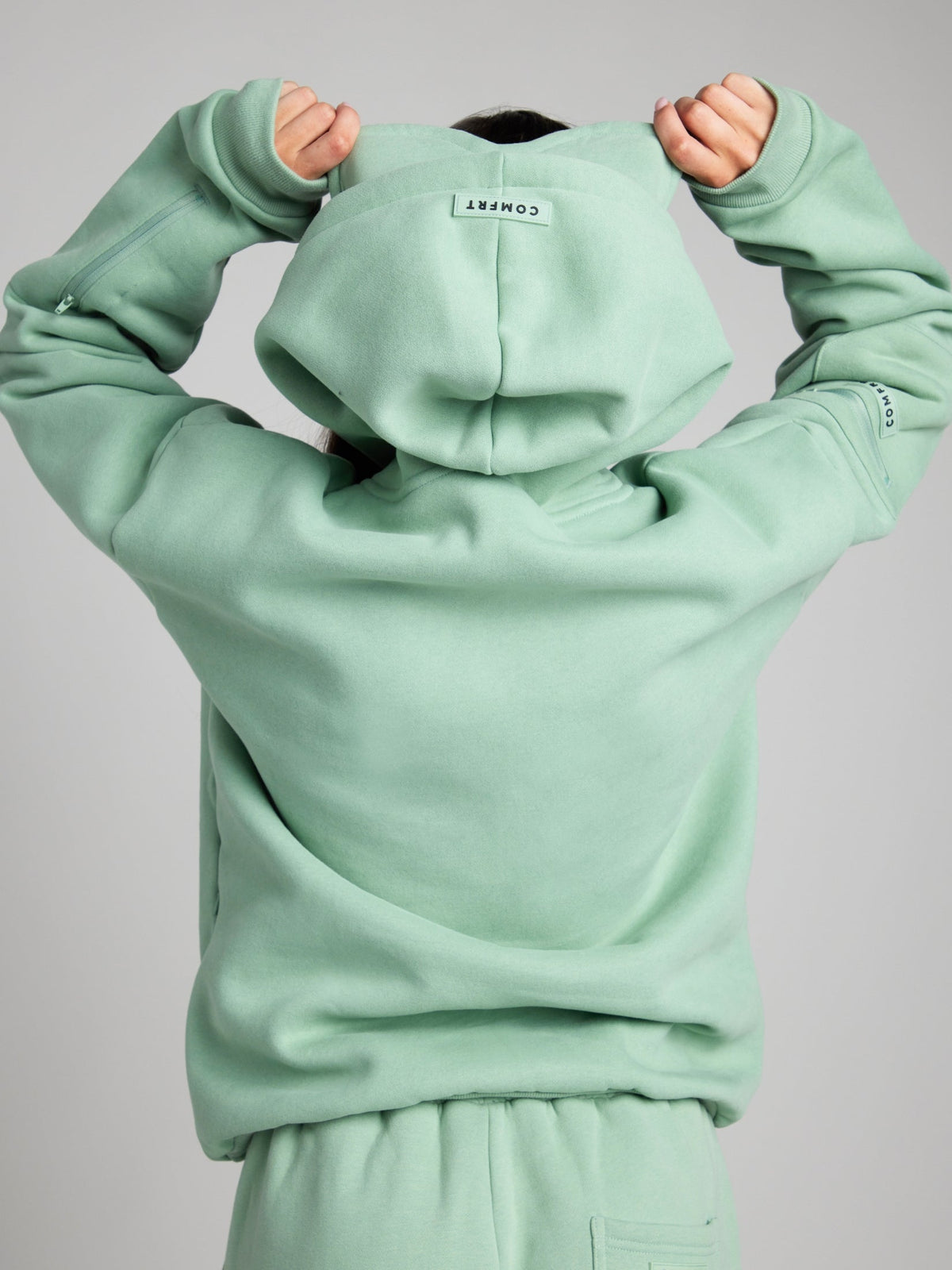 Helvano | Reise-Hoodie mit Flugmodus-Grafik für Herren