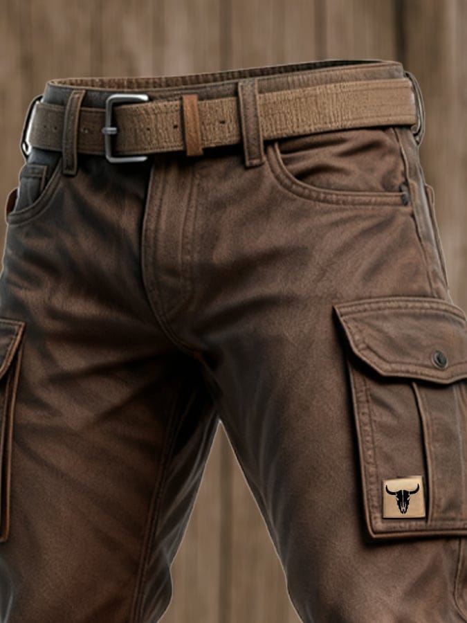 Helvano | Cargohose für Herren in Braun