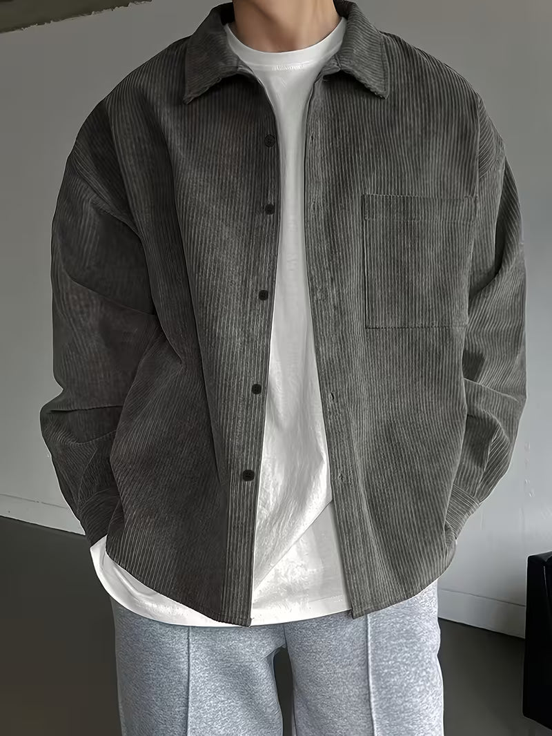 Helvano | Cordjacke für Herren mit Langarm