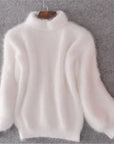 Helvano | Vintage Angora-Pullover für Damen