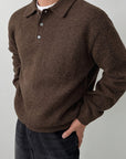 Helvano | Strickpullover mit Polokragen für Herren