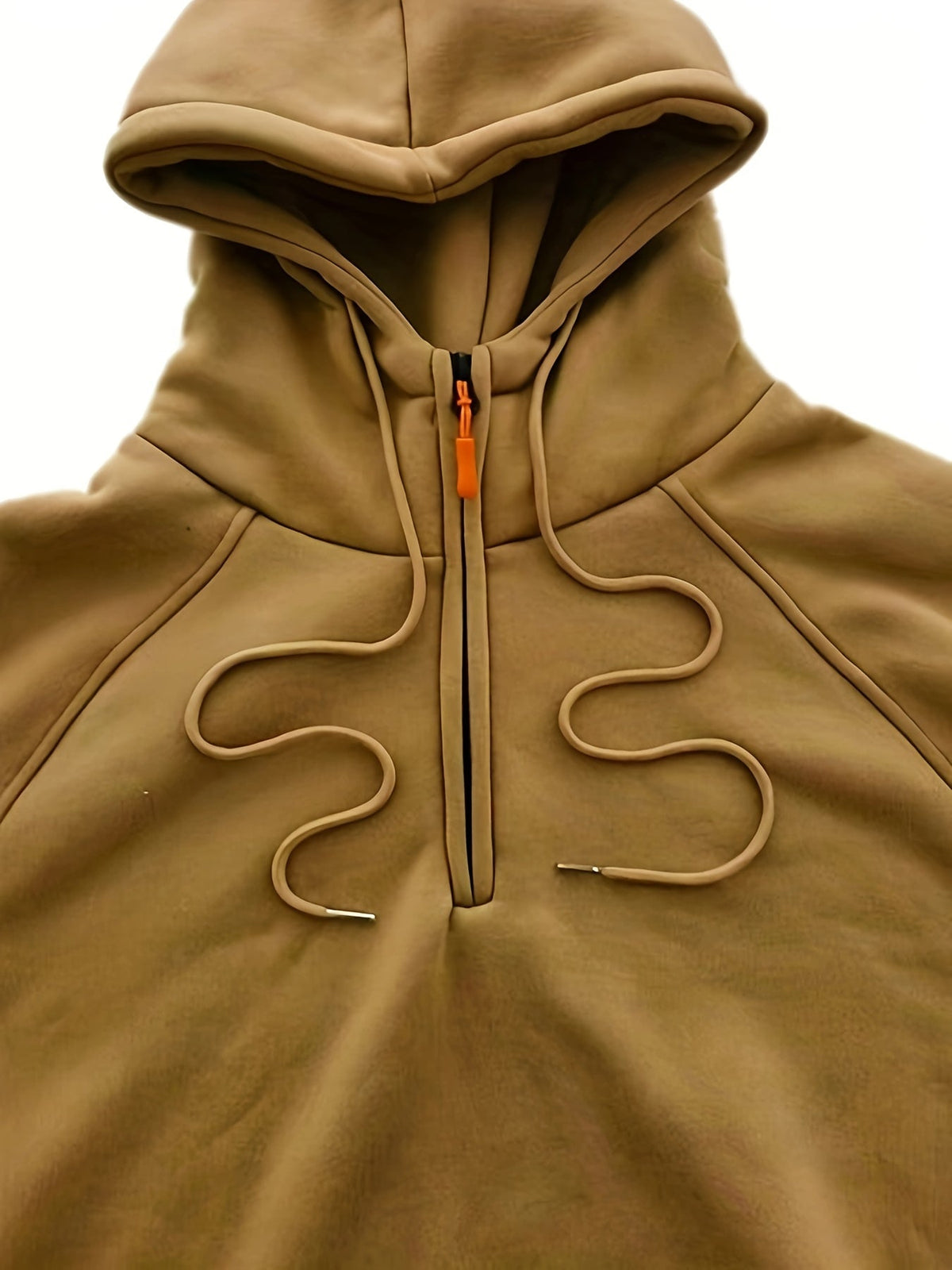 Helvano | Utility-Hoodie mit Kurzreissverschluss für Herren