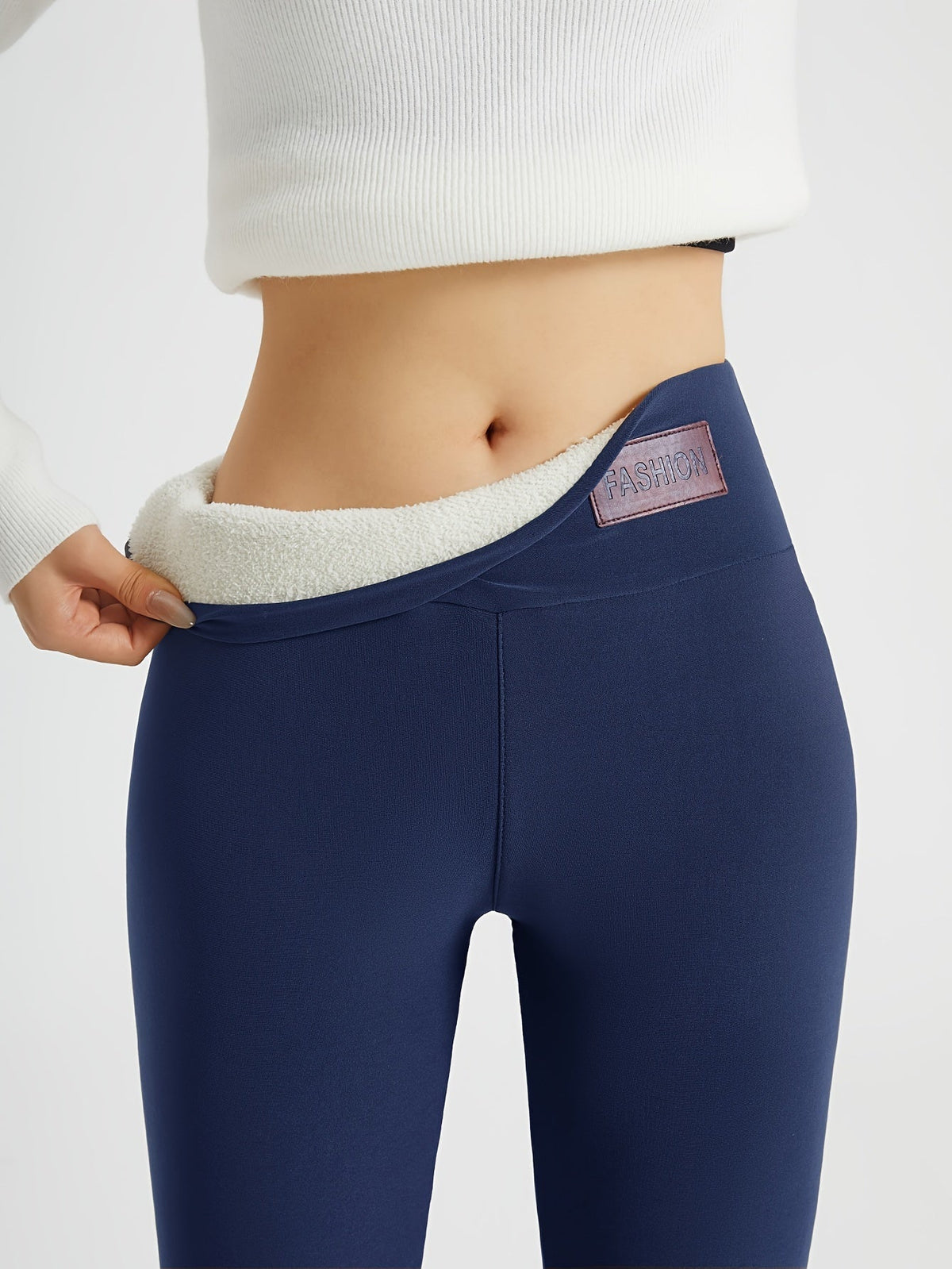 Helvano | Kuschelige High-Waist Winterleggings für Damen
