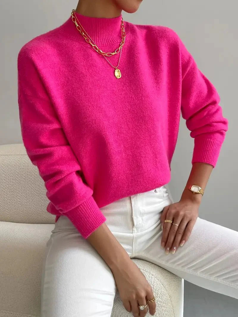 Helvano | Eleganter Rollkragenpullover für Damen
