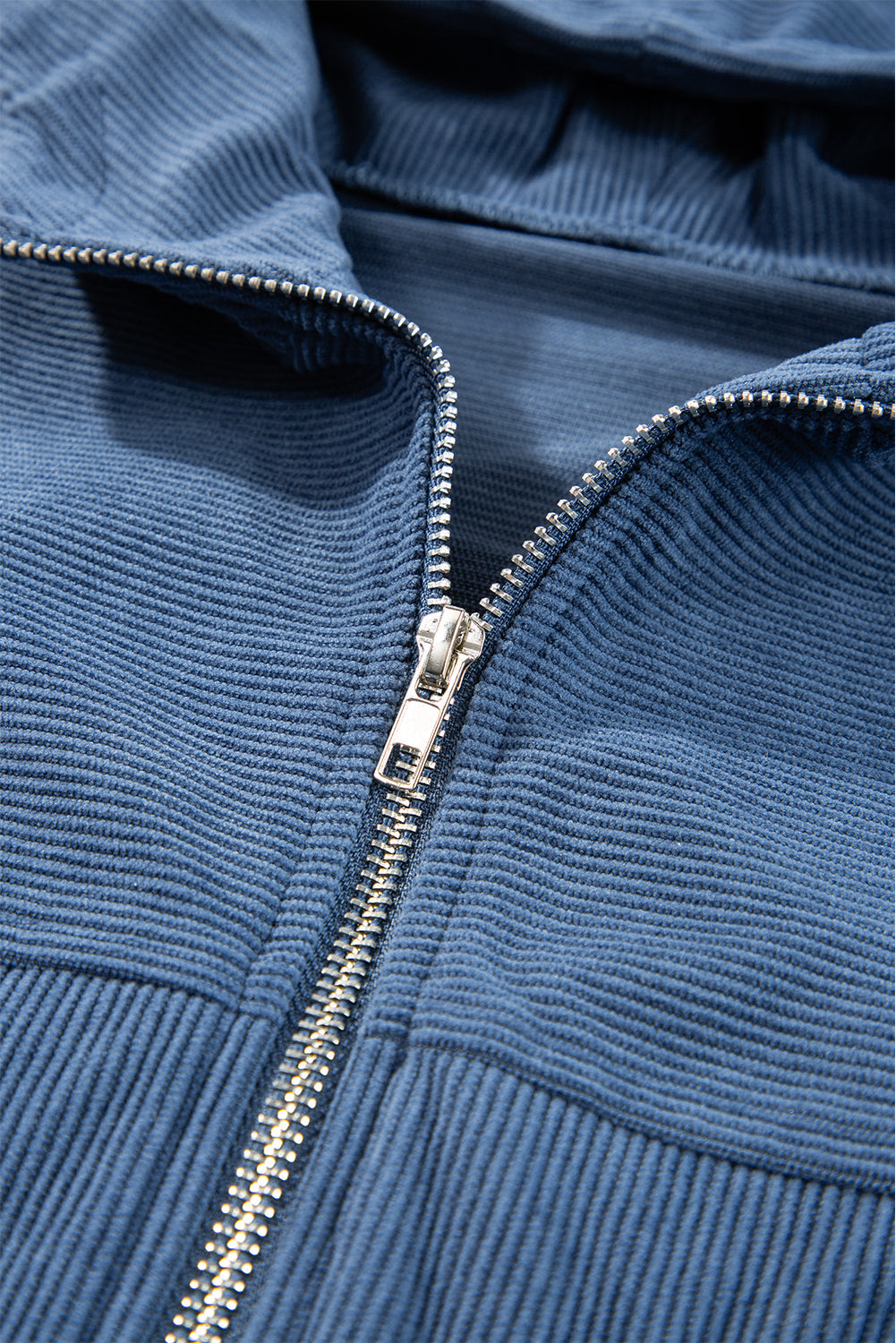 Helvano | Cordjacke mit Kapuze und Kordelzug für Damen