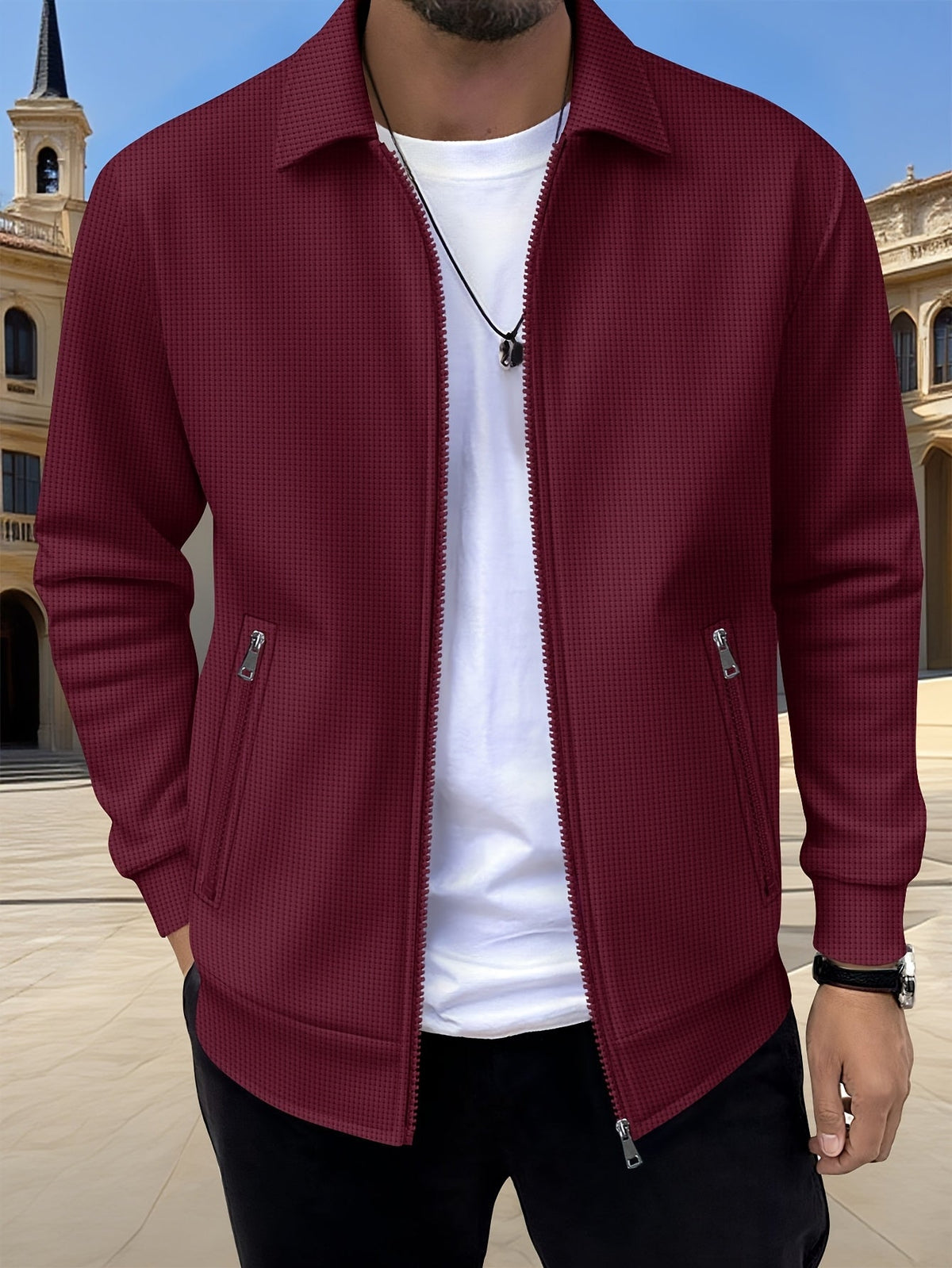 Helvano | Zip-Sportjacke für Herren