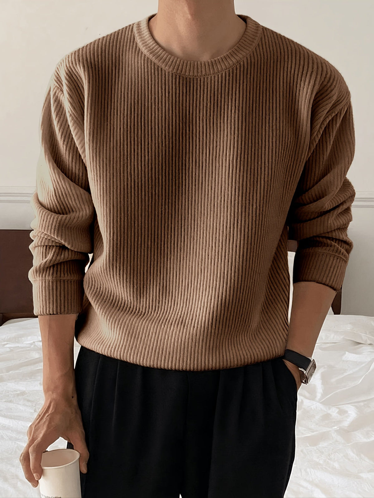 Helvano | Oversized Strickpullover für Herren
