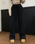 Helvano | Kuschelige Teddy-Fleece Loungehose für Damen