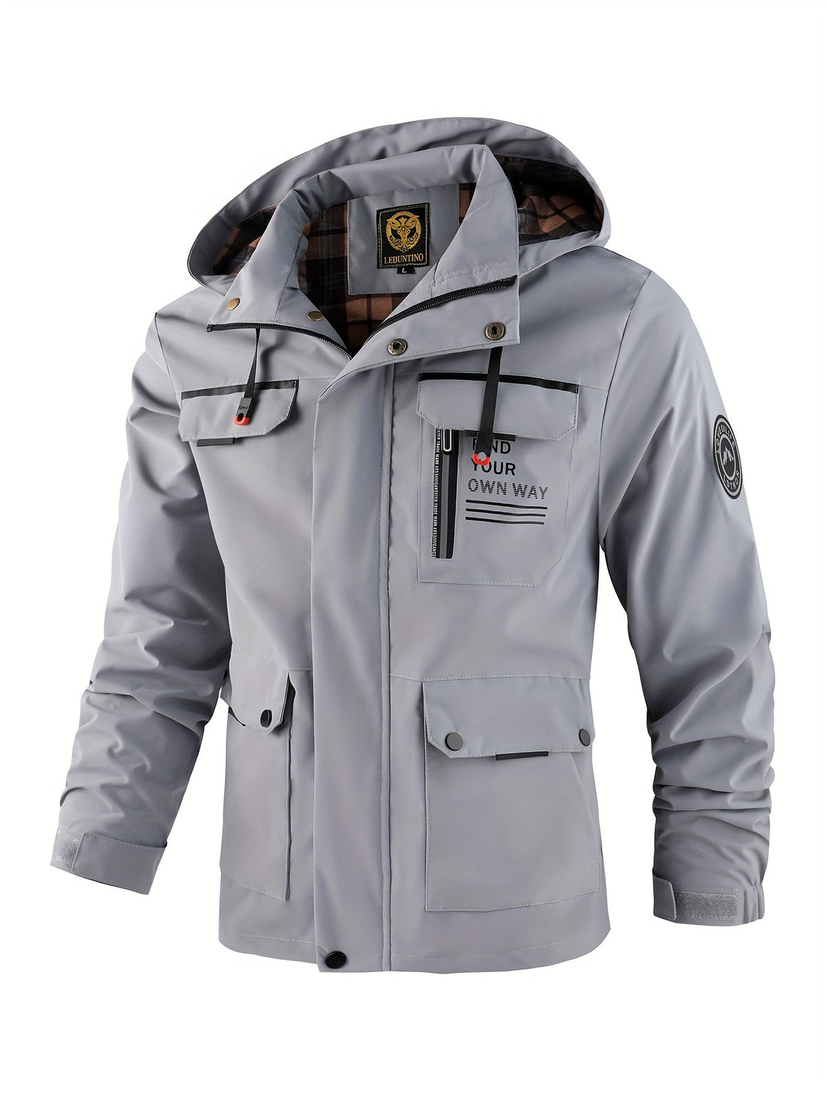 Helvano | Kapuzenjacke mit Reissverschluss für Herren