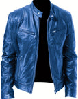 Helvano | Herren Bikerjacke mit Reissverschluss