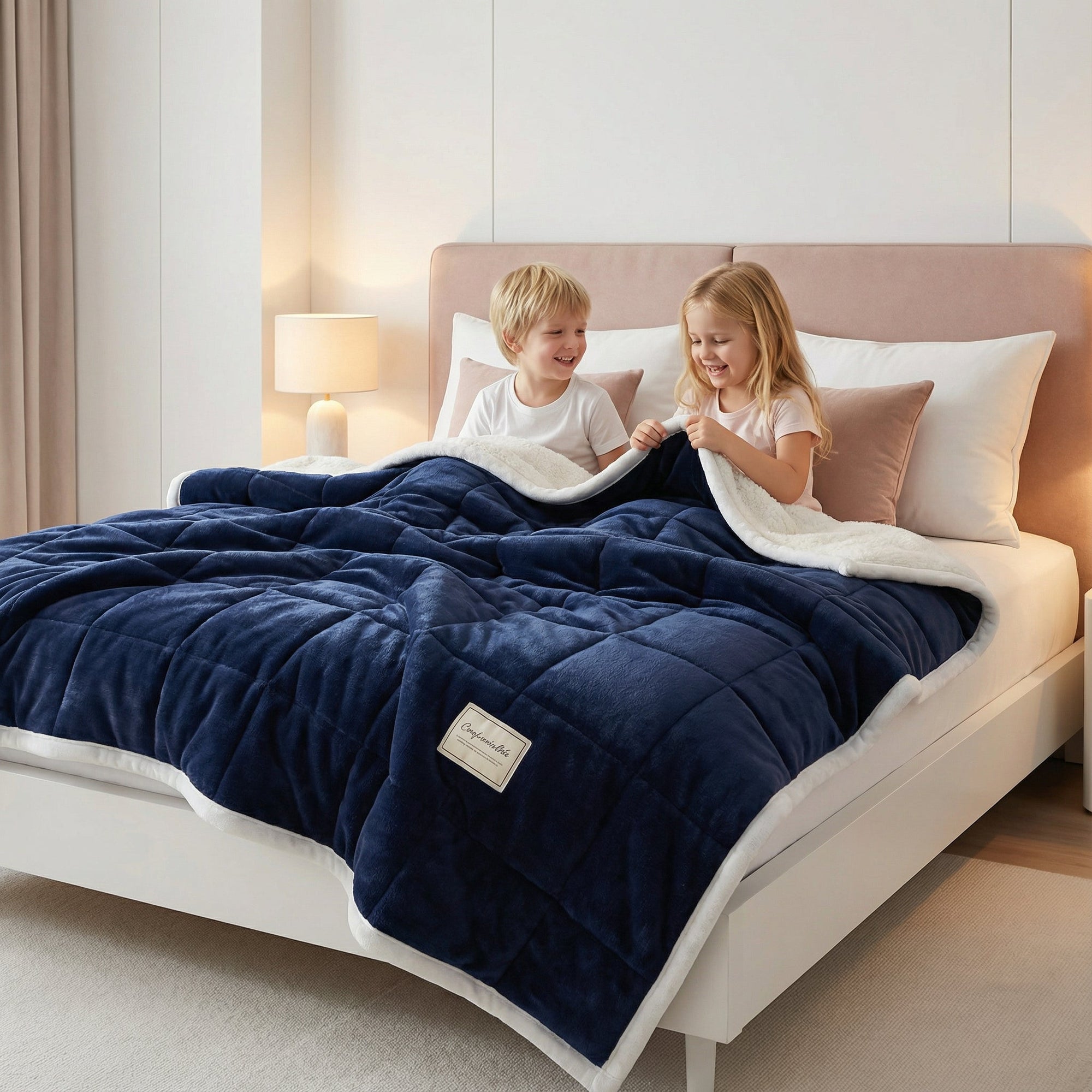Helvano | Flauschige Flanell-Decke für Sofa &amp; Bett