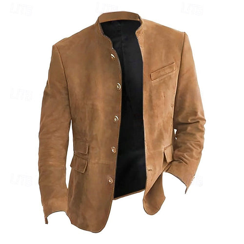 Helvano | Weiche Herrenjacke mit Stehkragen
