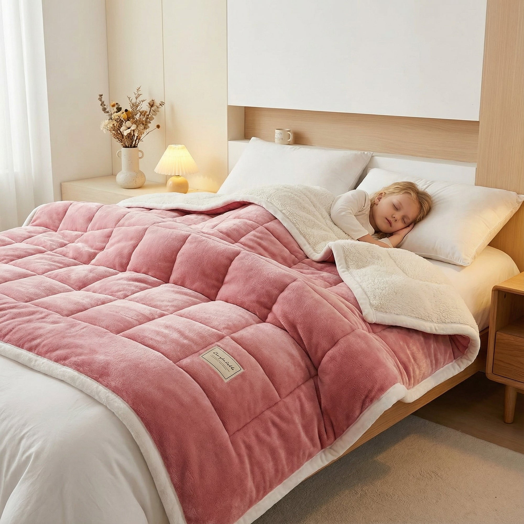 Helvano | Flauschige Flanell-Decke für Sofa &amp; Bett