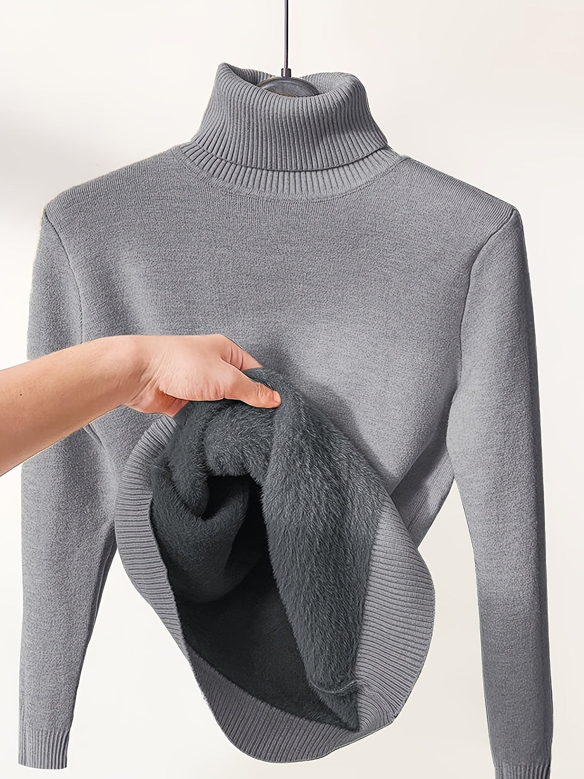 Helvano | Tunika-Pullover mit Stehkragen für Damen