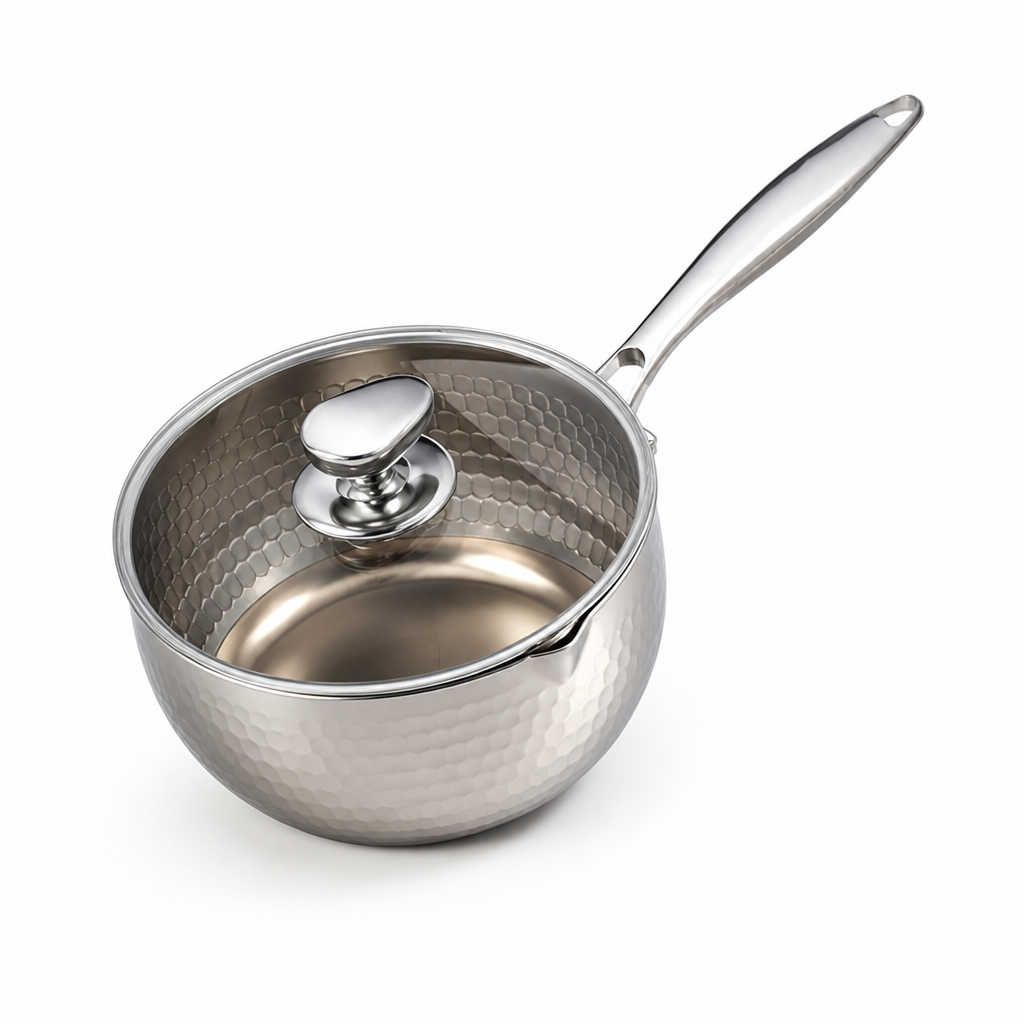 Helvano | Yukihira Titan-Topf mit Deckel und Dämpfeinsatz