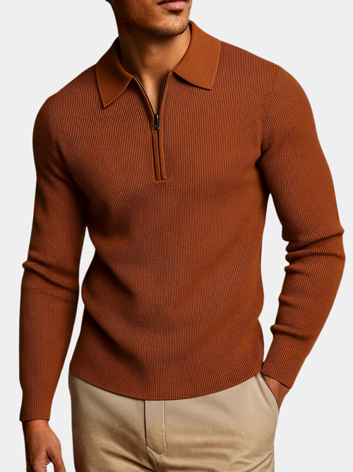Helvano | Waffelstrick-Pullover für Herren