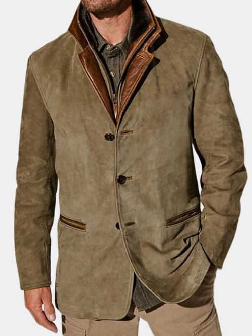 Helvano | Herrenjacke mit Stehkragen