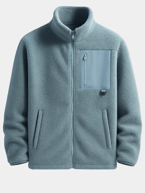 Helvano | Fleecejacke mit Zip für Herren