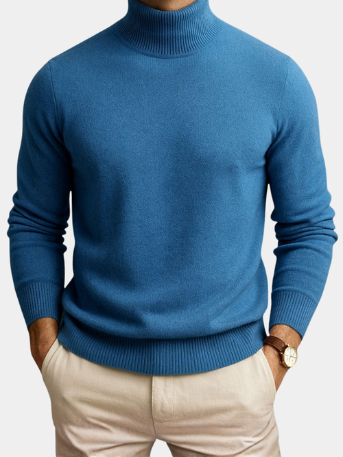 Helvano | Herren Pullover mit Stehkragen