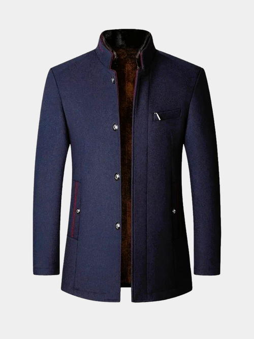 Helvano | Herren Mantel aus Wollmischung