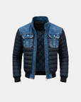 Helvano | Gefütterte Hybrid-Jeansjacke für Herren
