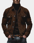 Helvano | Cord-Jacke im Retro-Look für Herren