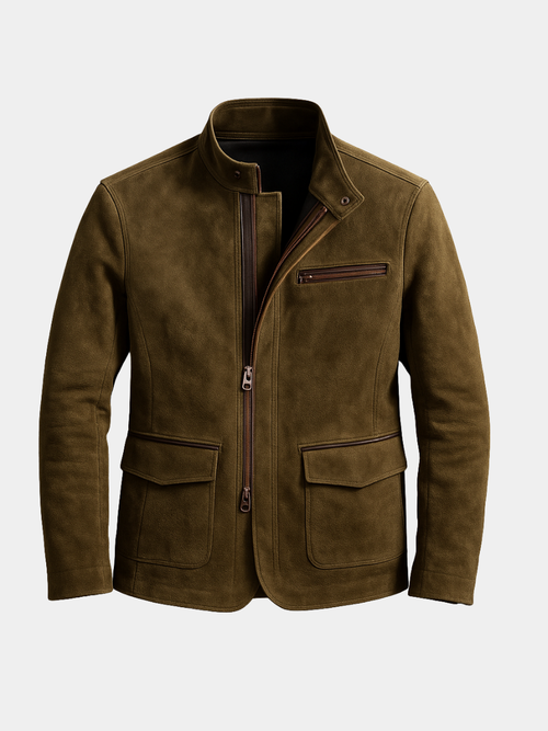 Helvano | Herren Wildlederjacke Field Jacket