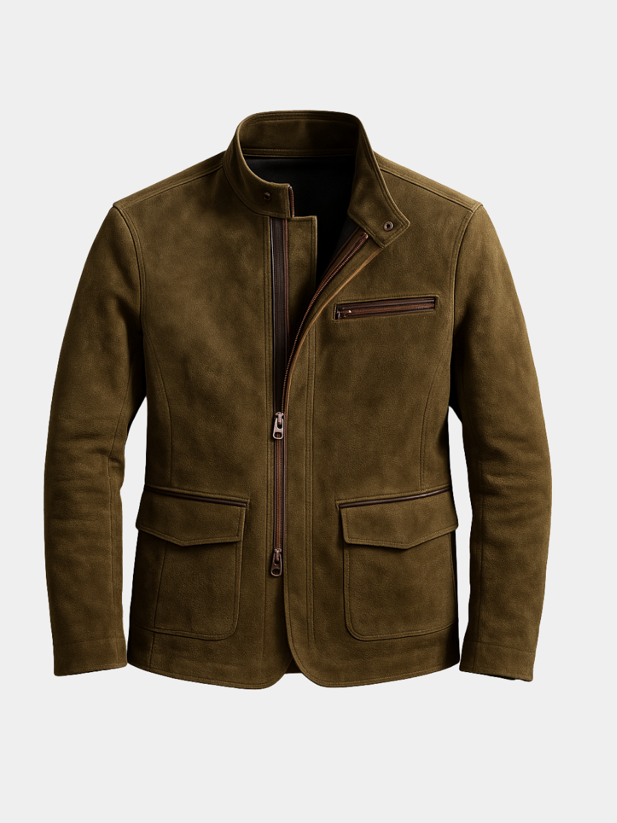 Helvano | Herren Wildlederjacke Field Jacket