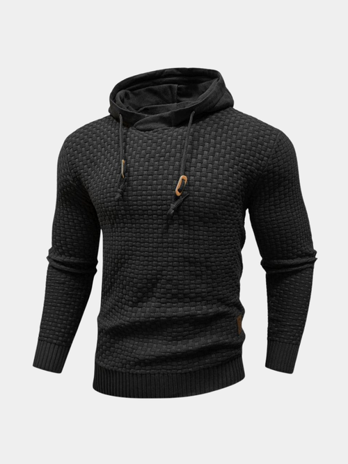 Helvano | Klassischer Woll-Hoodie für Herren