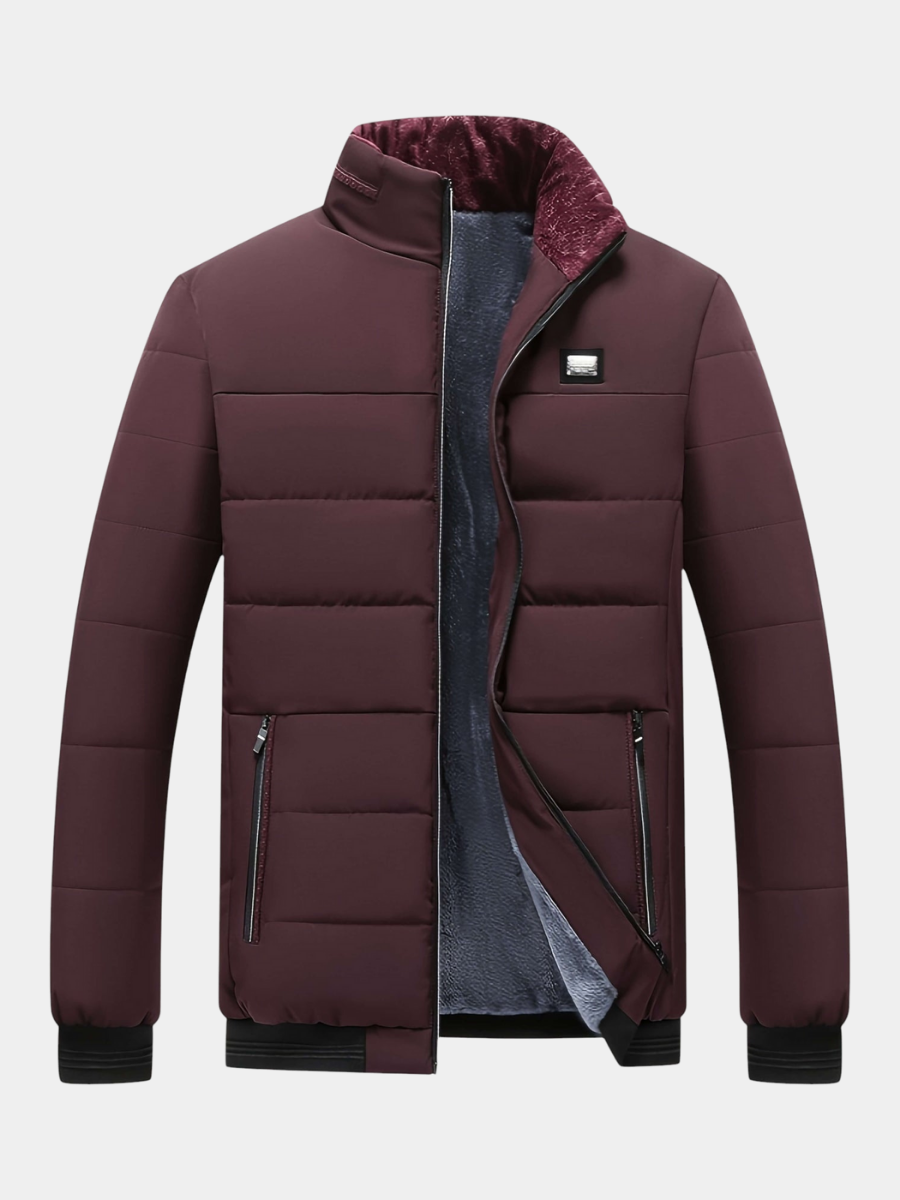 Helvano | Elegante Zip-Winterjacke für Herren